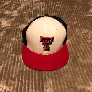 Texas Tech Baseball Hat 7 1/8  59FIFTY